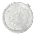Karat C-KDL95-PP, 95-mm PP Flat Lid for 8 Oz Containers, 1000/Cs