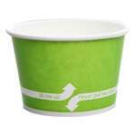 Karat C-KDP8G, 8 Oz Paper Cold and Hot Food Container, 1000/Cs