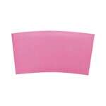 Karat C5300PINK, Traditional Pink Cup Sleeves/Jackets for 10-24 Oz Cups, 1000/CS