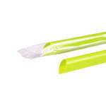 Karat C9060S-GR 9-inch Poly Wrapped Green Boba Straws, 1600/CS