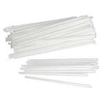 Karat C9095-X, 10.25-inch Jumbo Kraft Clear Wrapped Straws, 500/PK (Discontinued)