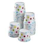 Karat CKDP16D, 16 Oz Dots Print Paper Food Containers, 1000/CS
