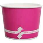 Karat C-KDP16P, 16 Oz Cold/Hot Food Paper Containers, 1000/Cs