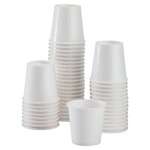 Karat CKDP2W, 2 Oz Paper Sampling Cup, White, 2000/CS