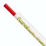 Karat KEC9200R-X, 9-Inch Red PLA Wrapped Jumbo Straw, 300/PK (Discontinued)