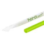 Karat KE-C9230 (Green) 9-inch Jumbo PLA Wrapped Straws, 2500/Cs