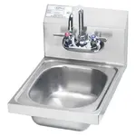 Krowne HS-9L, 12x14-Inch Wall-Mounted Hand Sink with Faucet