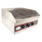 L&J GCB12, 12-Inch One Burner Countertop Gas Charbroiler, NSF