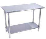 L&J SS1824 18x24-inch All Stainless Steel Work Table