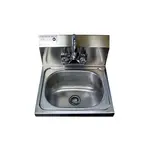 L&J WHS1410-5D, 10x8x5-Inch Economy Wall-Hung Hand Sink