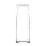 LAV FON856, 23.75 Oz Fonte Glass Carafe with White Lid