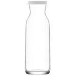 LAV FON886, 40 Oz Fonte Glass Carafe with White Lid