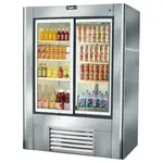 Leader ESLS54, 54x30x75-Inch Refrigerated Soda Merchandiser, Double Sliding Glass Door, ETL Listed