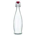 Libbey 13150034, 33.875 Oz Water Bottle with Wire Clear Lid, 6/CS