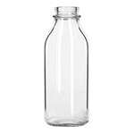 Libbey 92129, 33.5 Oz Glass Milk Bottle, 2 DZ