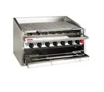 Magikitchen Magikitch'n CM-SMB-636, 36-Inch Countertop Coal Gas Charbroiler, MEA, NSF