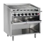Magikitchen Magikitch'n FM-SMB-624, 24-Inch Floor Coal Gas Charbroiler, NSF