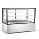 Marchia Display Company Marchia MBT72-ST, 72-Inch Straight Glass Refrigerated Bakery Display Case