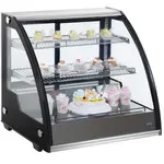 Marchia Display Company Marchia MDC130, 32-Inch Countertop Refrigerated Curved Glass Bakery Display Case with LED Lighting
