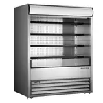 Marchia Display Company Marchia MDS72 72-inch Open Refrigerated Display Merchandiser, 81.5-inch Height S/S 220V