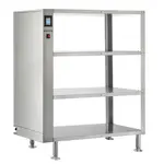 Marchia Display Company Marchia MHS4, 43-Inch Pass-Thru Heated Take-Out Shelf Warmer, 4-Shelf