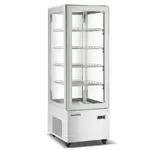 Marchia Display Company Marchia MVS500-W Vertical Standing Refrigerated Cake Display Case, White