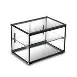 Marchia Display Company Marchia SA65, 22-Inch Dry Straight Glass Countertop Bakery Display Case, Rear Access
