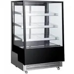 Marchia Display Company Marchia TMB36 36-inch Floor Model Slanted Glass High Refrigerated Display, Tall