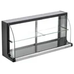 Marchia Display Company Marchia USTAR-T36, 33-Inch Dry Curved Glass Bakery Display Case, Non Refrigerated