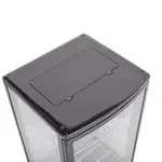 Maxx Cold MECR-32D 4-Sided Countertop/Floor Merchandiser with Pass-Through Double Door