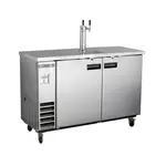 Maxximum Maxx Cold MXBD48-1SHC Two Keg, One Tower Beer Dispenser