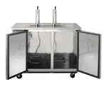 Maxx Cold MXBD48-2SHC Two Keg, Two Tower Beer Dispenser