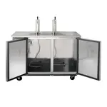 Maxx Cold MXBD60-2SHC Two Keg, Two Tower Beer Dispenser