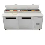 Maxx Cold MXCPP70HC Double Door Pizza Prep Table