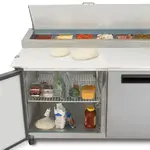 Maxx Cold MXCPP70HC Double Door Pizza Prep Table