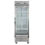 Maxximum Maxx Cold MXCR-23GDHC Reach-In Refrigerator, Glass Door, Bottom Mount