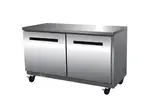 Maxximum Maxx Cold MXCR-48U, X-series 48x30x32.5-Inch Undercounter Refrigerator/Lowboy, 12 Cu. Ft, 748 Watt, Self-Contained, UL Listed, UL EPH Classified