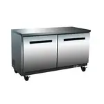 Maxximum Maxx Cold MXCR-60U, X-series 60x30x32.5-Inch Undercounter Refrigerator/Lowboy, 15.5 Cu. Ft, 748 Watt, Self-Contained, UL Listed, UL EPH Classified