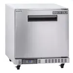 Maxx Cold MXCR27U-FBHC Undercounter Refrigerator, Compact, Single Door