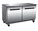 Maxximum MXCR60U, 15.5-Cu.Ft. Double Undercounter Refrigerator, Lowboy