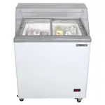 Maxximum Maxx Cold MXDC-4 White Ice Cream Dipping Cabinet