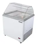Maxx Cold MXDC-4 White Ice Cream Dipping Cabinet