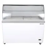 Maxximum Maxx Cold MXDC-8 White Ice Cream Dipping Cabinet