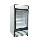 Maxximum MXM1-12F, 12CFT 1 Section Glass Door Freezer Merchandiser