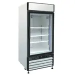 Maxximum MXM1-23F, 23CFT 1 Section Glass Door Freezer Merchandiser