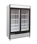 Maxximum Maxx Cold MXM2-48RS, X-series 54x32x79-Inch Refrigerated Merchandiser, Double Sliding Door, UL EPH Classified