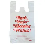 1/6NWTYW 1/6 White Nonwoven Thank You Reusable, 100/CS