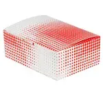 SQP 3505, 7x5x2.5-Inch Red/White Chicken Paper Box Container, 250/CS