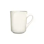 International Tableware 87241-01, 8.5 Oz Roma Ivory (American White) Rolled Edge Porcelain Toledo Mug, 36/CS