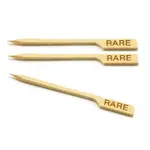 3.5-Inch Bamboo Steak Markers, Rare, 100/PK